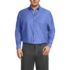 Men's Big and Tall Traditional Fit Solid No Iron Supima Pinpoint Buttondown Collar Dress Shirt, Front
