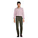 Men's Pattern No Iron Supima Pinpoint Straight Collar Dress Shirt, alternative image
