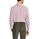 Men's Pattern No Iron Supima Pinpoint Straight Collar Dress Shirt, Back