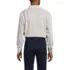 Men's Pattern No Iron Supima Pinpoint Straight Collar Dress Shirt, Back