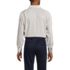 Men's Pattern No Iron Supima Pinpoint Straight Collar Dress Shirt, Back