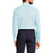 Men's Tall Pattern No Iron Supima Pinpoint Straight Collar Dress Shirt, Back