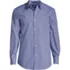 Men's Pattern No Iron Supima Pinpoint Straight Collar Dress Shirt, Front