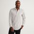 Men's Pattern No Iron Supima Pinpoint Straight Collar Dress Shirt, Front