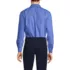 Men's Solid No Iron Supima Pinpoint Straight Collar Dress Shirt, Back