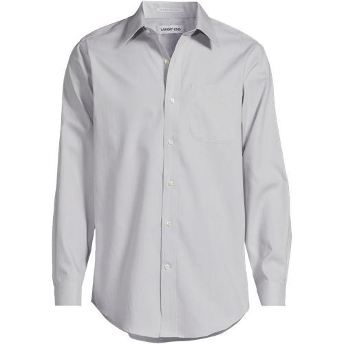 Mens Gray Dress Shirts | Lands' End