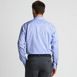 Men's Solid No Iron Supima Pinpoint Straight Collar Dress Shirt, Back