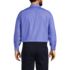Men's Big and Tall Traditional Fit Solid No Iron Supima Pinpoint Straight Collar Dress Shirt, Back