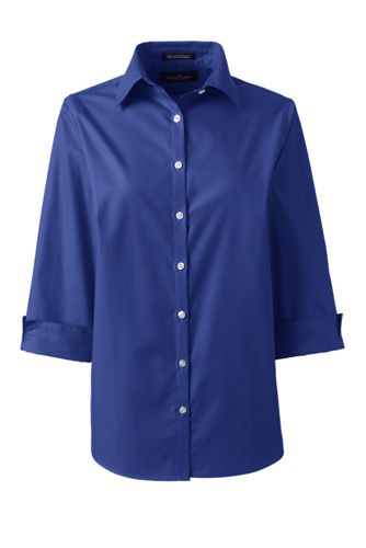Women's 3/4-sleeve Modern Broadcloth Shirt - image 2