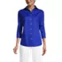 Women's 3/4 Sleeve Broadcloth Shirt, Front