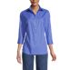 School Uniform Women's 3/4 Sleeve Broadcloth Shirt, Front