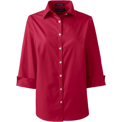 Women's Long Sleeve Broadcloth Shirt