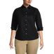 School Uniform Women's Plus Size 3/4 Sleeve Broadcloth Shirt, Front