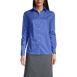 Women's Petite Long Sleeve Broadcloth Shirt, Front