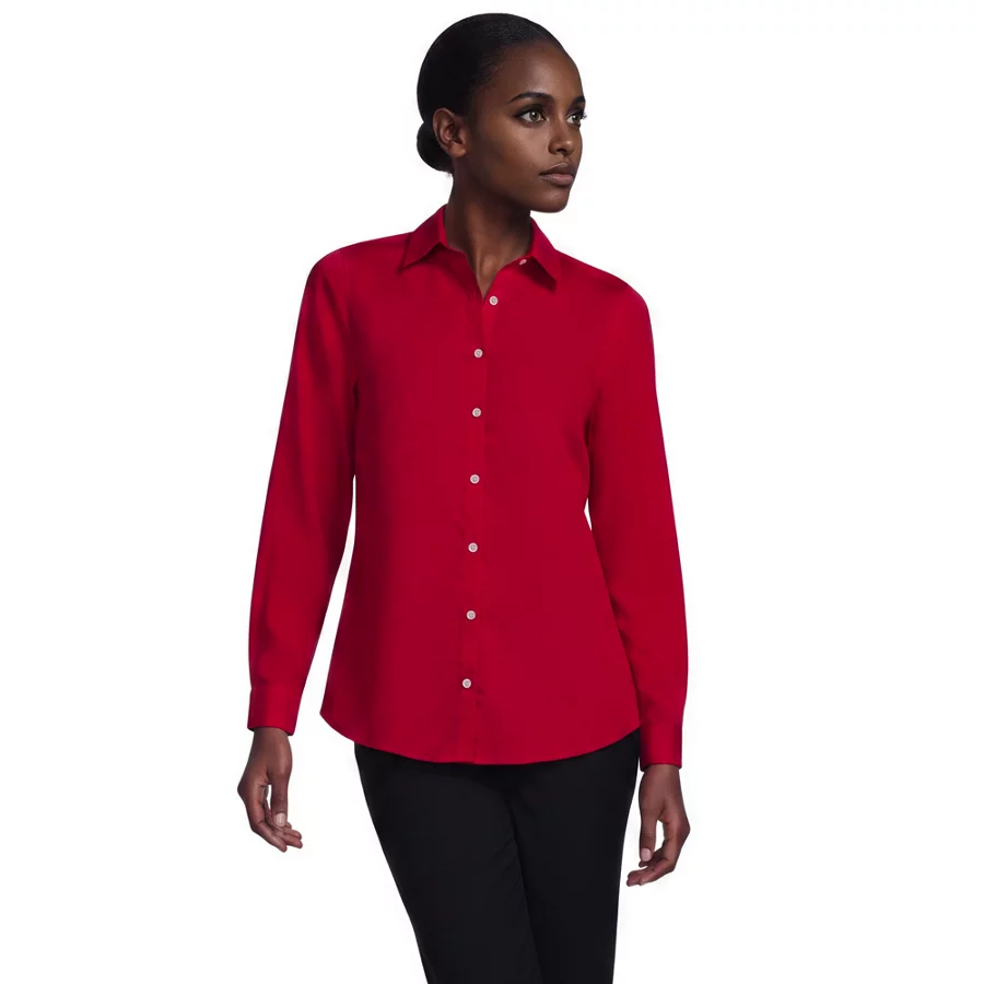 School Uniform Women's Broadcloth Shirt view 2