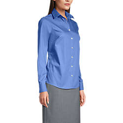 Women's Long Sleeve Broadcloth Shirt, alternative image
