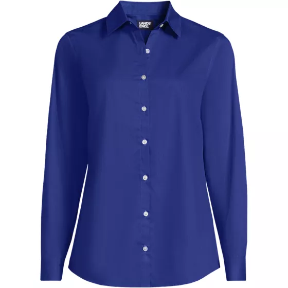 Women's Long Sleeve Broadcloth Shirt - primary