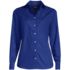 School Uniform Women's Plus Size Long Sleeve Broadcloth Shirt, Front