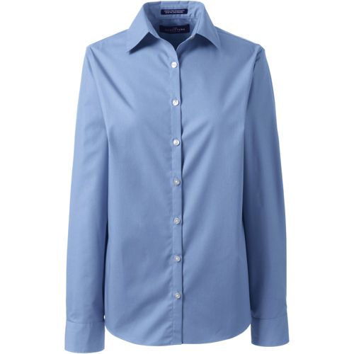 Women's Long Sleeve Broadcloth Shirt