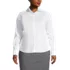 School Uniform Women's Plus Size Long Sleeve Broadcloth Shirt, Front