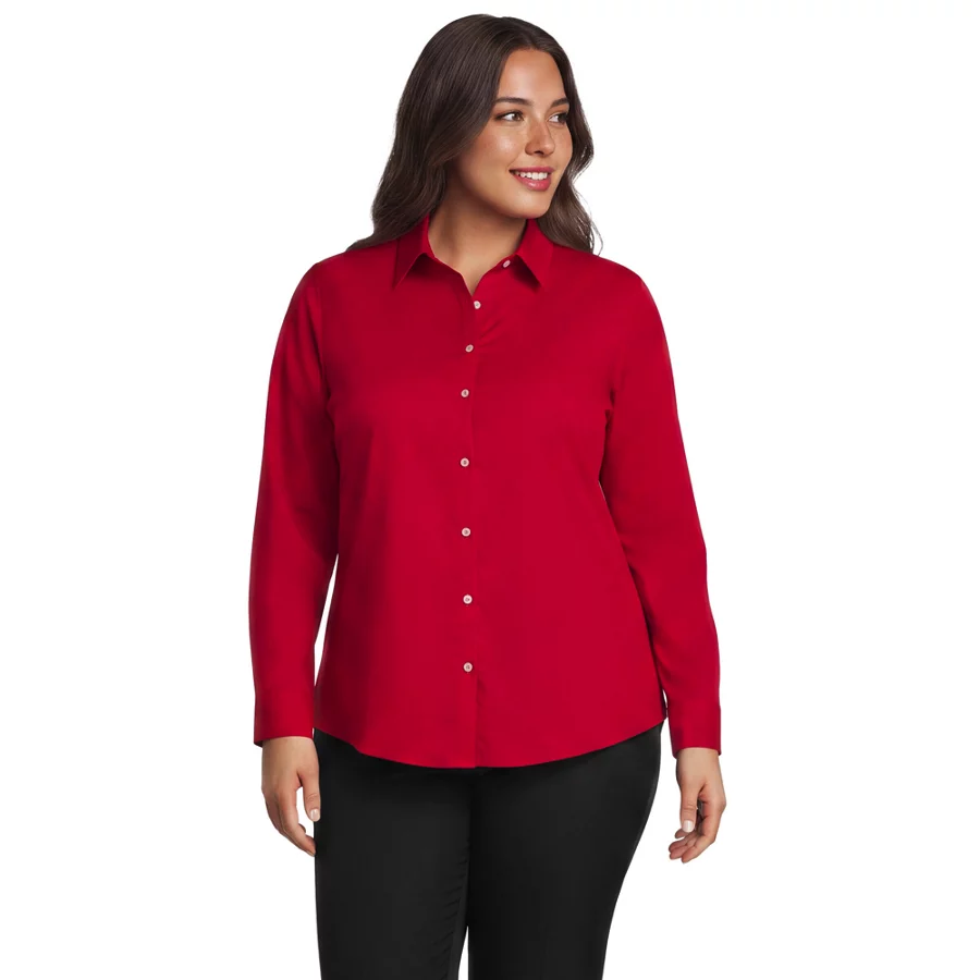 School Uniform Women's Broadcloth Shirt view 3