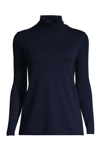 lands end women's supima turtleneck