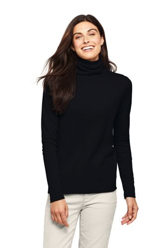 Women S Supima Cotton Long Sleeve Turtleneck