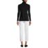 Women's Supima Cotton Fitted Long Sleeve Turtleneck, Back