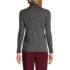 Women's Supima Cotton Fitted Long Sleeve Turtleneck, Back
