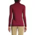 Women's Supima Cotton Fitted Long Sleeve Turtleneck, Back
