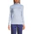 Women's Supima Cotton Fitted Long Sleeve Turtleneck, Front