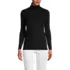 Women's Supima Cotton Fitted Long Sleeve Turtleneck, Front