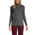 Women's Supima Cotton Fitted Long Sleeve Turtleneck, Front