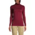 Women's Supima Cotton Fitted Long Sleeve Turtleneck, Front
