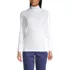 Women's Supima Cotton Fitted Long Sleeve Turtleneck, Front