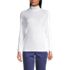 Women's Supima Cotton Fitted Long Sleeve Turtleneck, Front