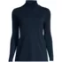 Women's Supima Cotton Fitted Long Sleeve Turtleneck, Front