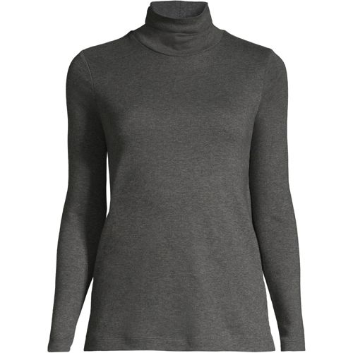 Women's Supima Cotton Long Sleeve Turtleneck