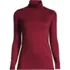 Women's Plus Size Supima Cotton Fitted Long Sleeve Turtleneck, Front