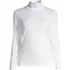 Women's Supima Cotton Fitted Long Sleeve Turtleneck, Front