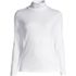 Women's Supima Cotton Fitted Long Sleeve Turtleneck, Front