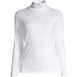 Women's Supima Cotton Relaxed Long Sleeve Turtleneck, Front