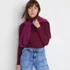 Women's Supima Cotton Fitted Long Sleeve Turtleneck, alternative image