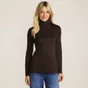 Women's Supima Cotton Long Sleeve Turtleneck