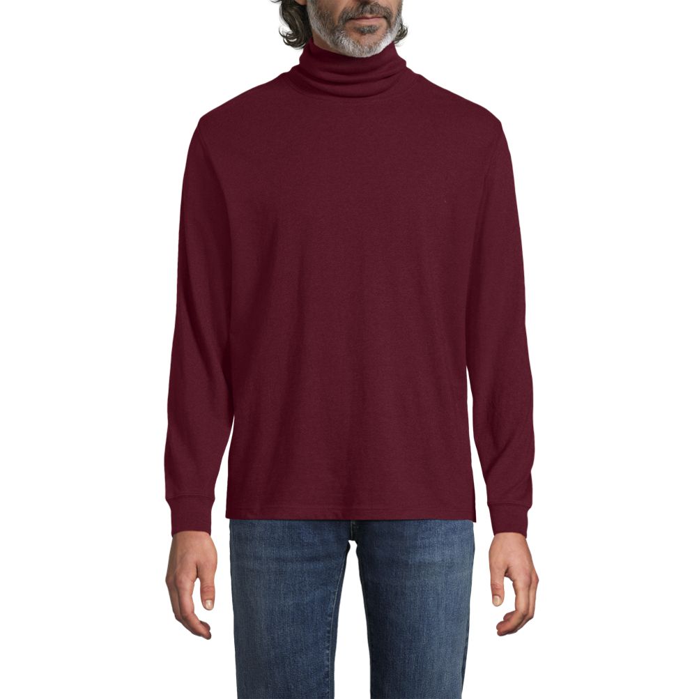 Men's Super-T Turtleneck | Lands' End