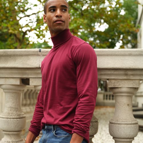 Men's Tall Turtleneck Sweater