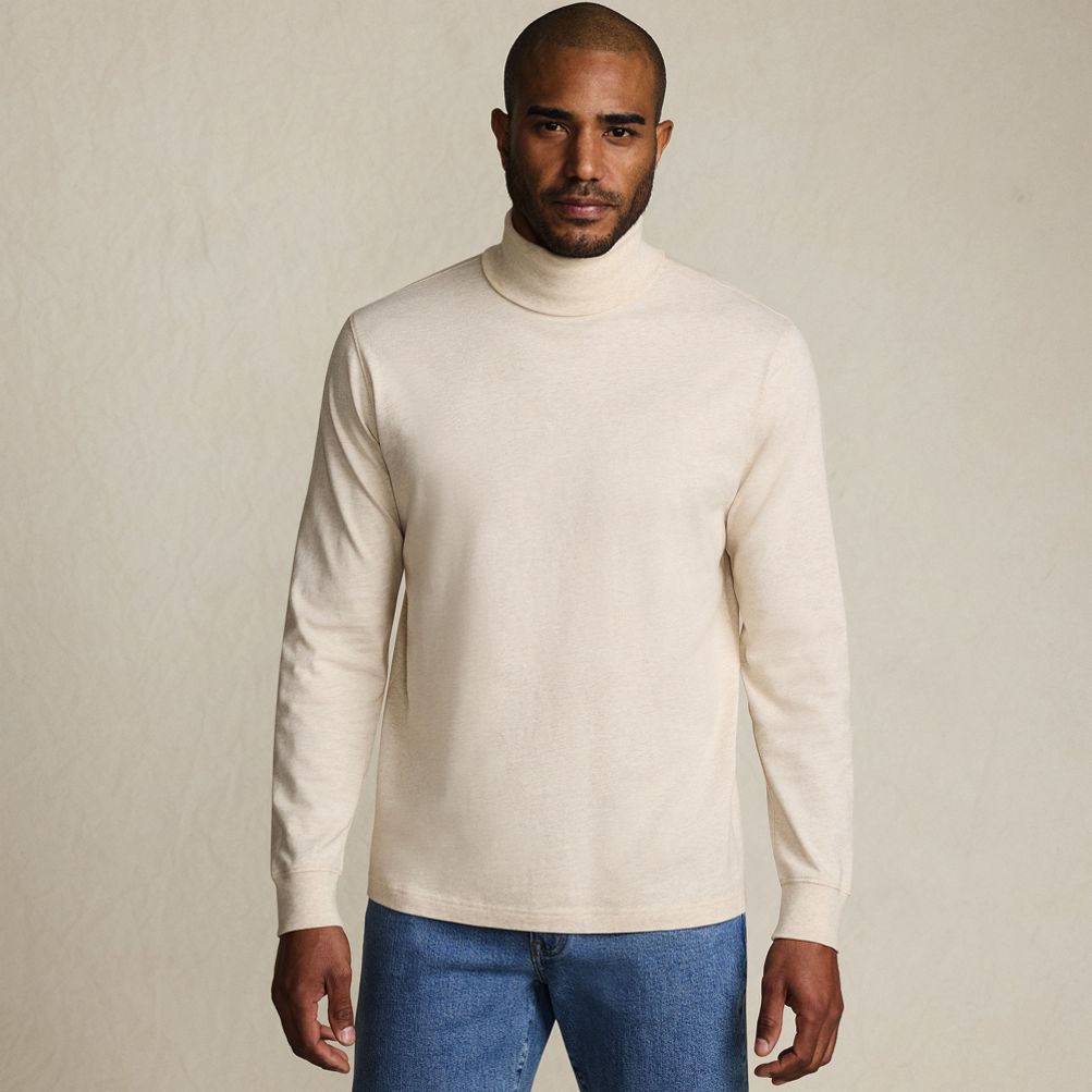 Men's Super-T Turtleneck | Lands' End