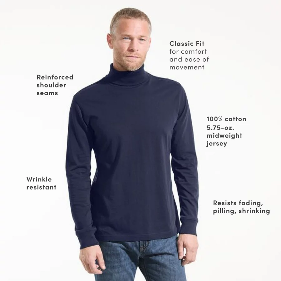 Men's Super T Turtleneck view 5