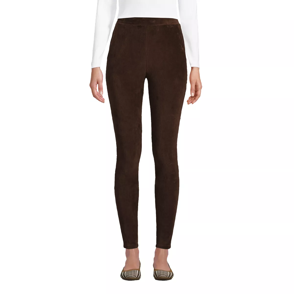 Women's Sport Knit High Rise Corduroy Leggings