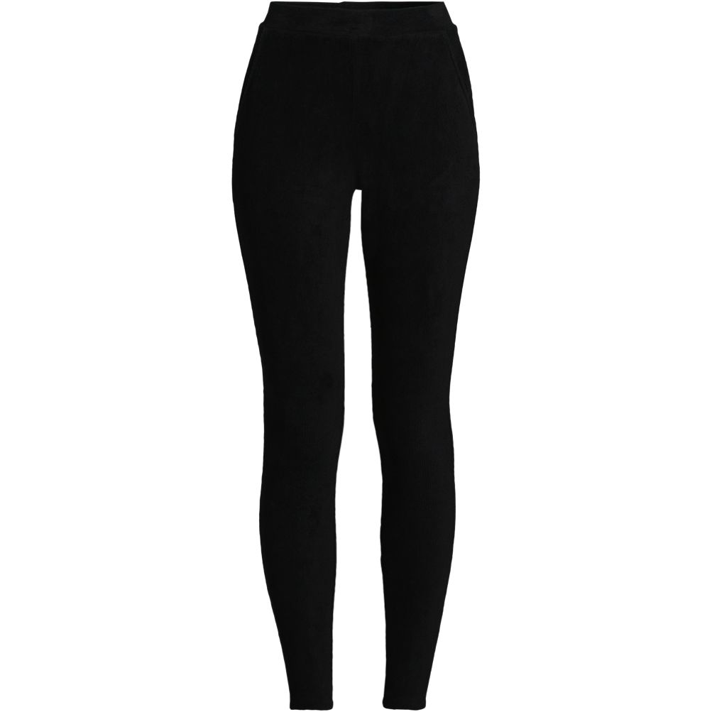 Women s Sport Knit High Rise Corduroy Leggings Lands End